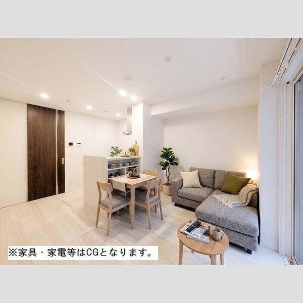 居室・リビング (※家具・家電等はCGとなります。)