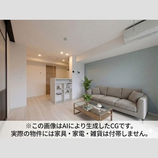 居室・リビング (※家具・家電等はCGとなります。)