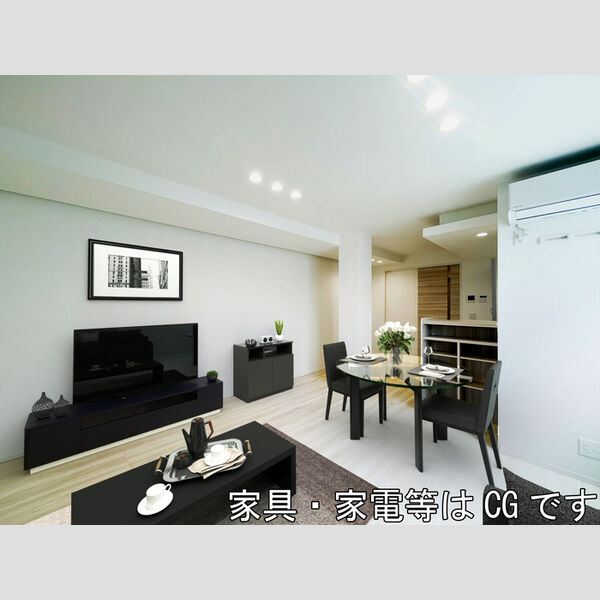居室・リビング (※家具・家電等はCGとなります。)