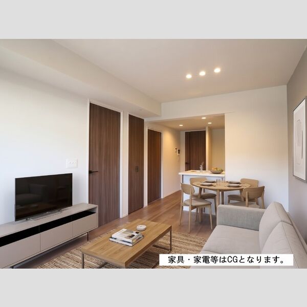 居室・リビング (※家具・家電等はCGとなります。)