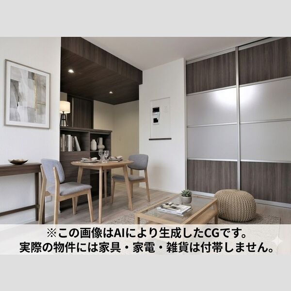 居室・リビング (※家具・家電等はCGとなります)