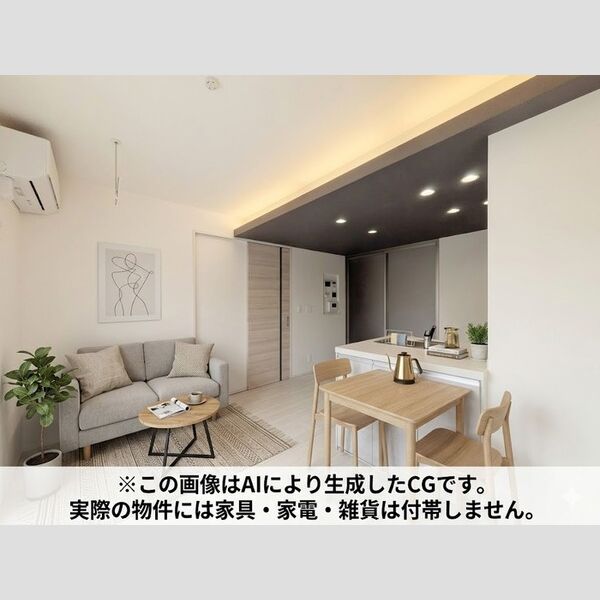 居室・リビング (※家具・家電等はCGとなります。)