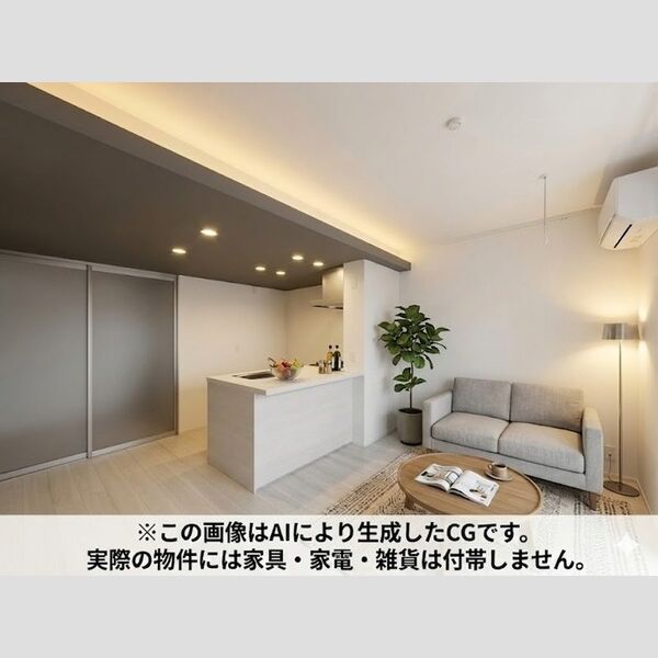 居室・リビング (※家具・家電等はCGとなります)