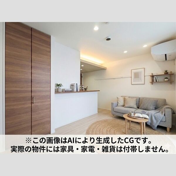 居室・リビング (※家具・家電等はCGとなります)