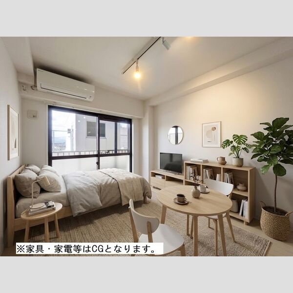 居室・リビング (※家具・家電等はCGとなります)