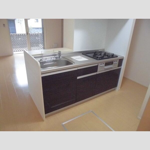 キッチン (■グリル付ガス3口システムキッチンです■)