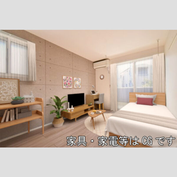 居室・リビング (居室(家具・家電はイメージ))
