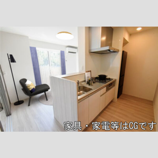 キッチン (キッチン(家具・家電はイメージ))