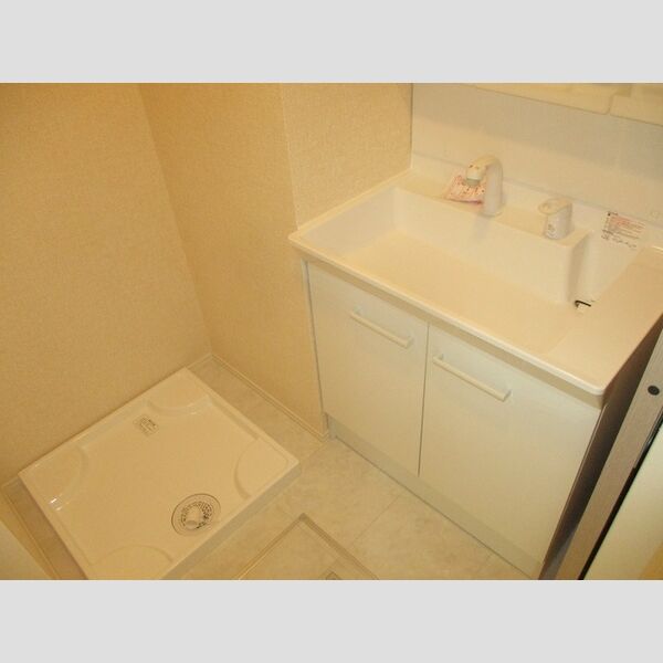 洗面所 (洗髪洗面化粧台、室内洗濯機置場)