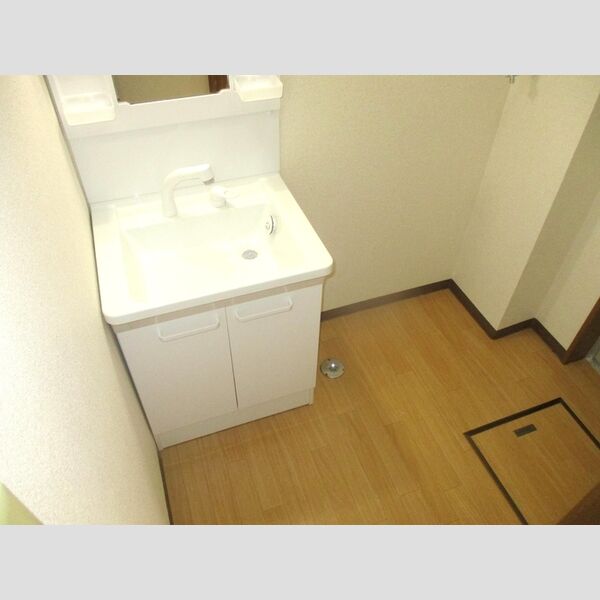 洗面所 (洗髪洗面化粧台、室内洗濯機置場)