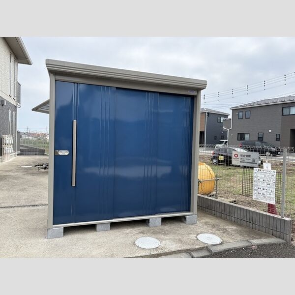 現地周辺 (ゴミステーション)