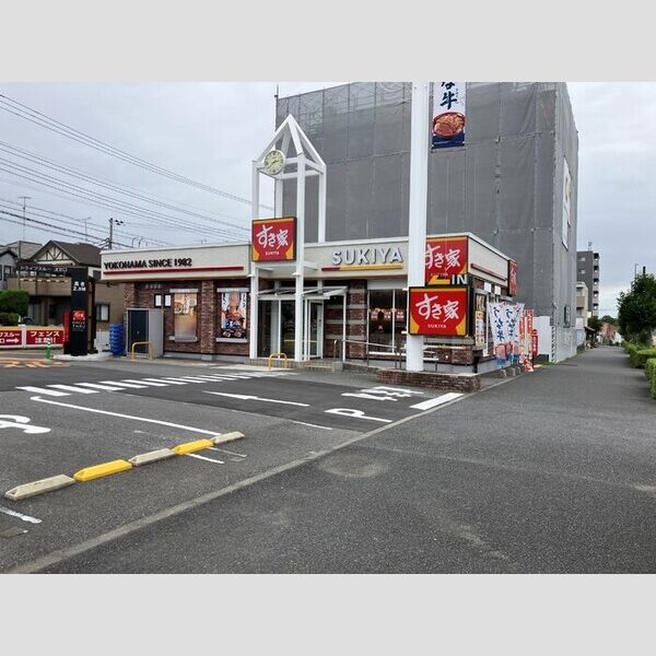 現地周辺 (すき家船橋日大前店)