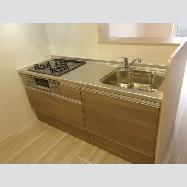 キッチン (対面式3口ガスコンロ付システムキッチン)
