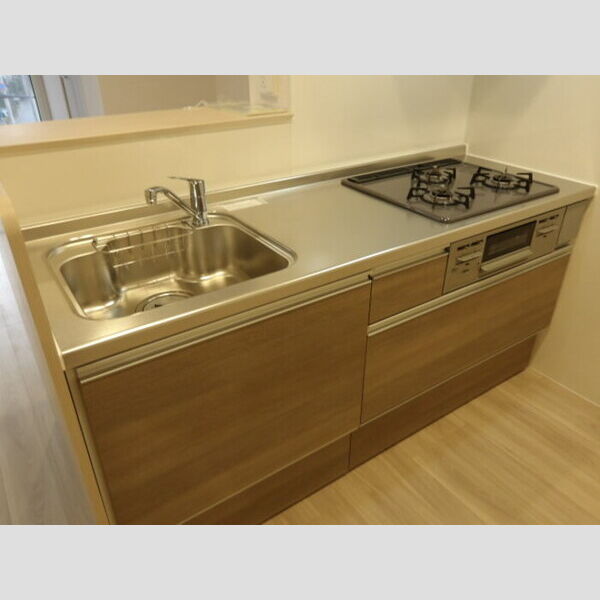 キッチン (対面式3口ガスコンロ付システムキッチン)