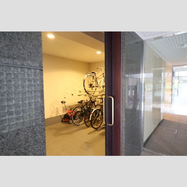 現地周辺 (駐輪場)