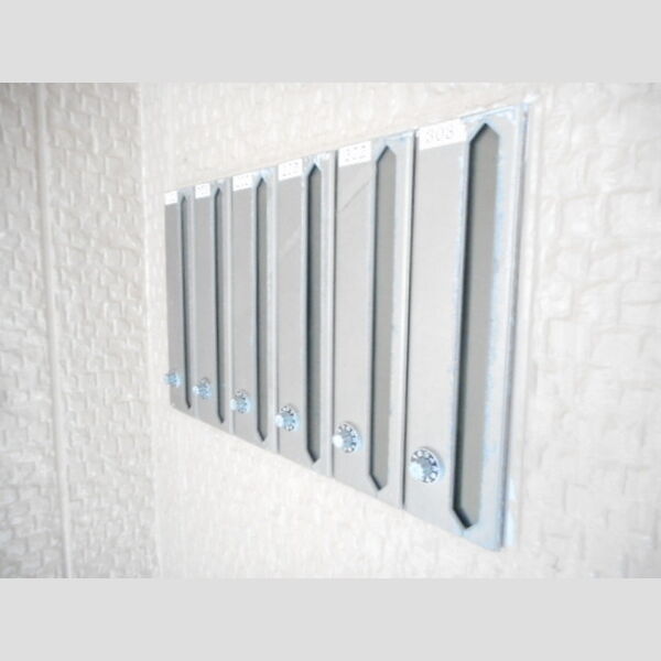 現地周辺 (ダイヤルロック式集合ポスト)