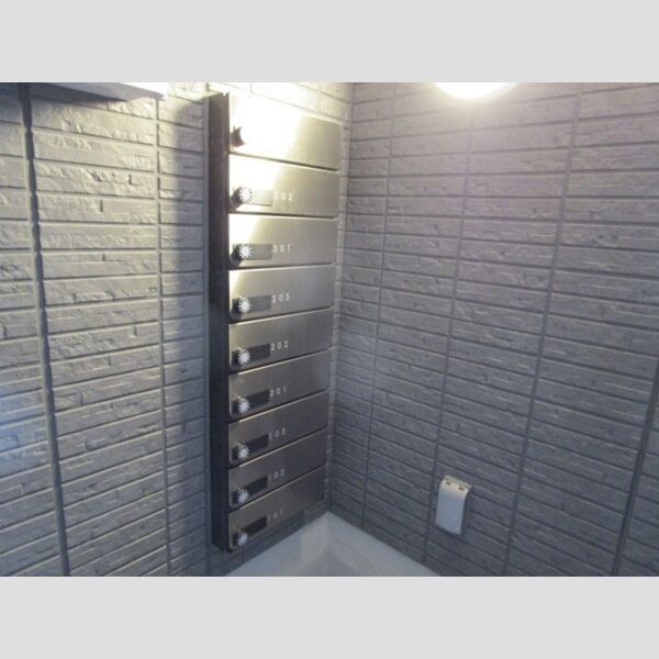 現地周辺 (ダイヤルロック式集合ポスト)