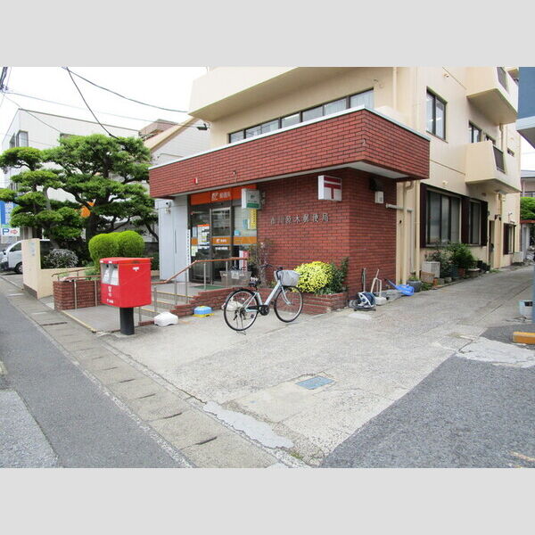 現地周辺 (市川原木郵便局(883m))
