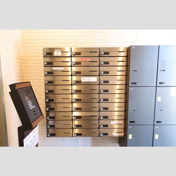 現地周辺 (集合ポスト)