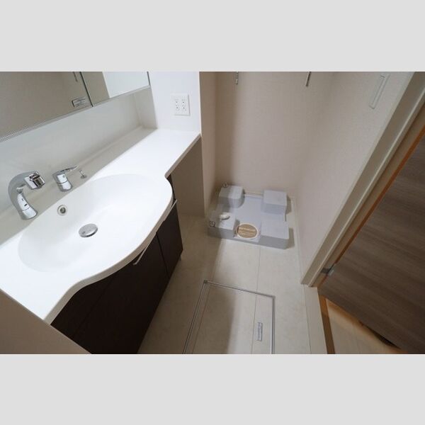 洗面所 (洗面所　洗髪洗面化粧台あり)