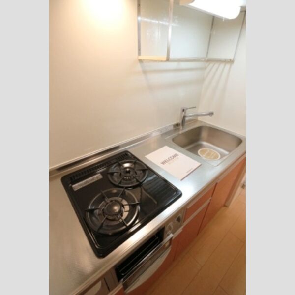 キッチン (ガスコンロ2口グリル付)