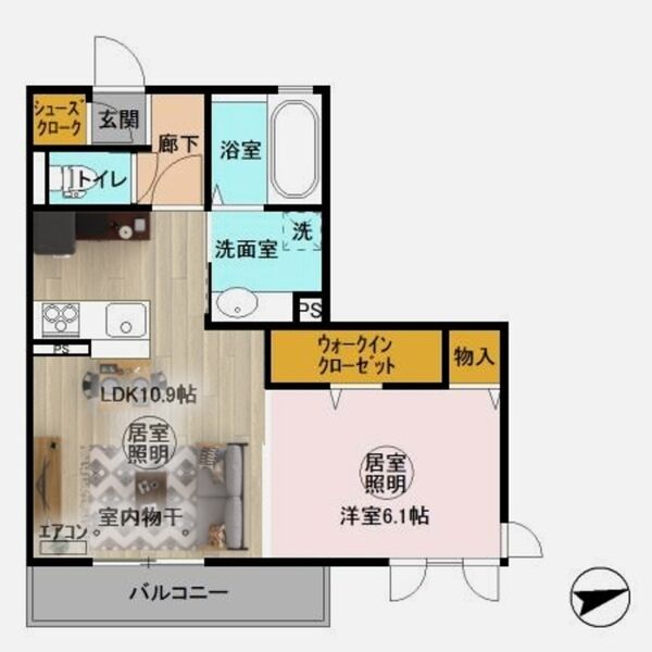 その他 (デコ間取り(家具・家電等はCGです。))