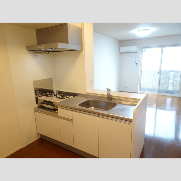 キッチン (対面式キッチン(ガスコンロ付))