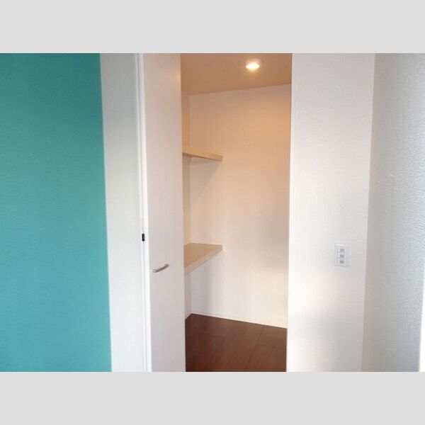 収納 (ウォークインクローゼット付いています。たっぷり収納できますよ。)