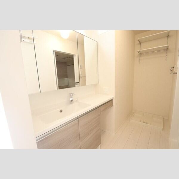 洗面所 (ワイドカウンター洗髪洗面化粧台)