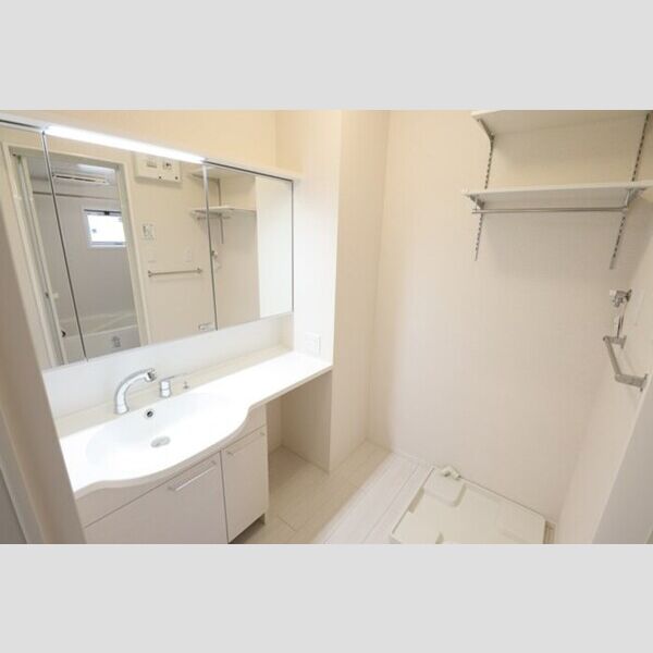 洗面所 (ワイドカウンター洗髪洗面化粧台)