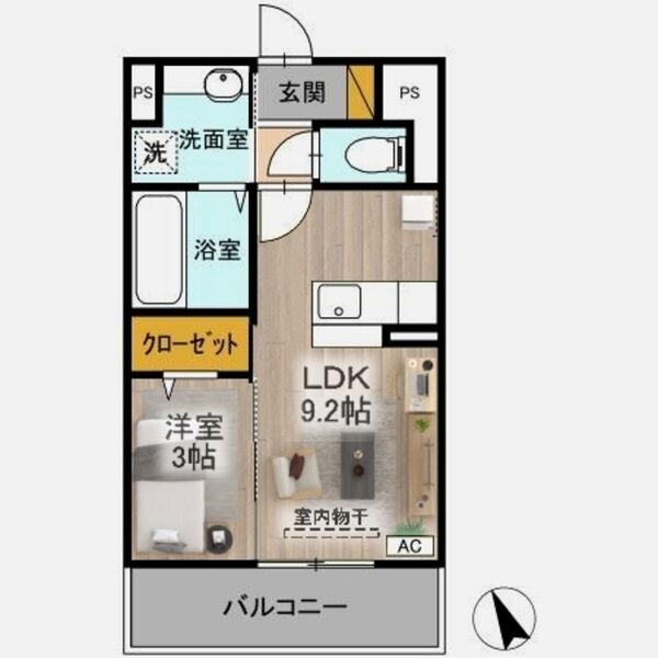 その他 (デコ間取り(家具・家電等はCGです。))