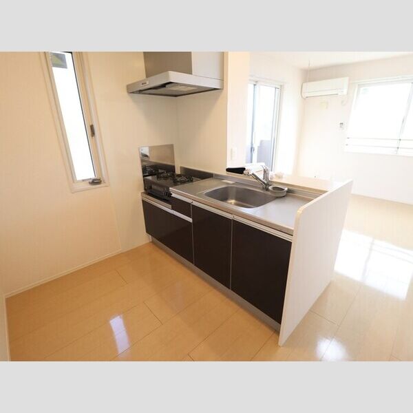 キッチン (対面キッチン(ガスコンロ付))