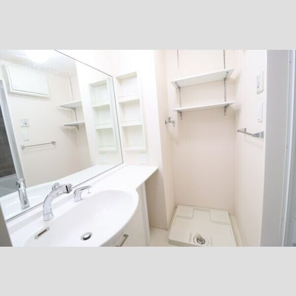 洗面所 (ワイドカウンター洗髪洗面化粧台)