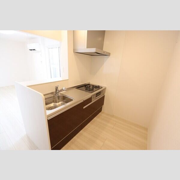 キッチン (対面システムキッチン(ガスコンロ付))