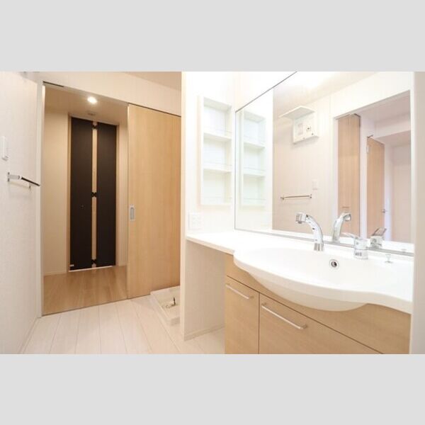 洗面所 (ワイドカウンター洗髪洗面化粧台)