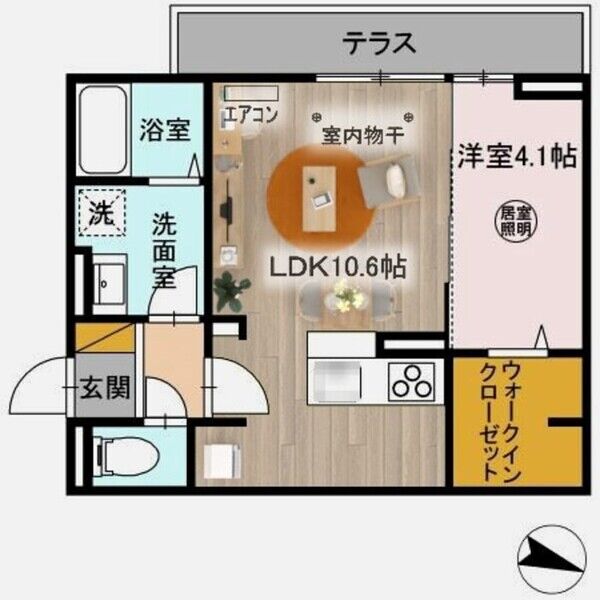 その他 (デコ間取り(家具・家電等はCGです。))