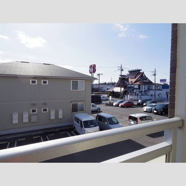 現地周辺 (窓からの風景)