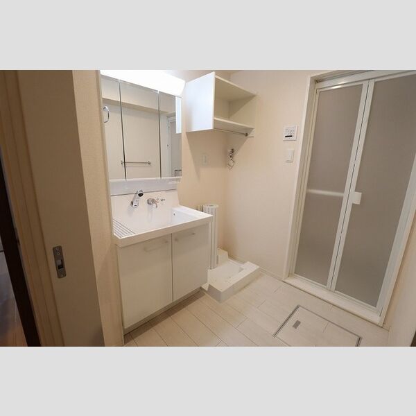 洗面所 (洗髪洗面化粧台・洗濯機置き場)