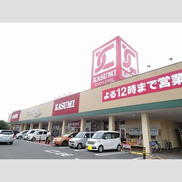 現地周辺 (カスミ那珂店(687m))