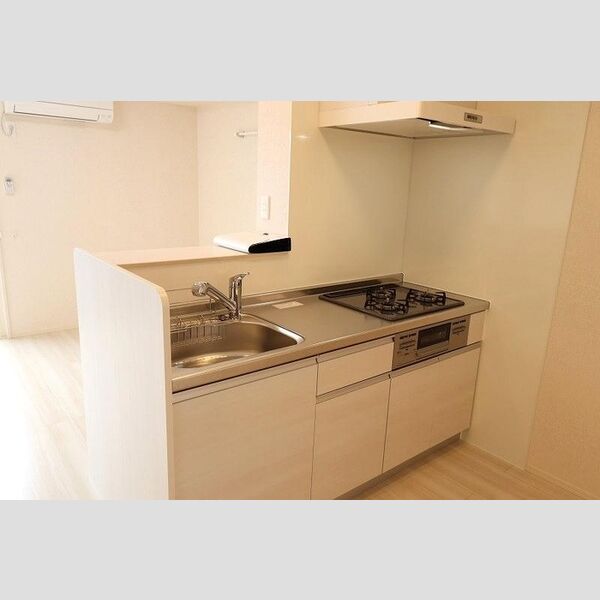 キッチン (対面式キッチン(ガスコンロ付き))