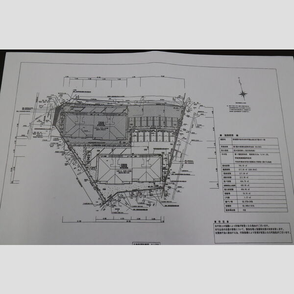 現地周辺 (敷地図)