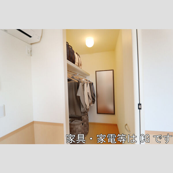 収納 (家具・家電等はCGです。)