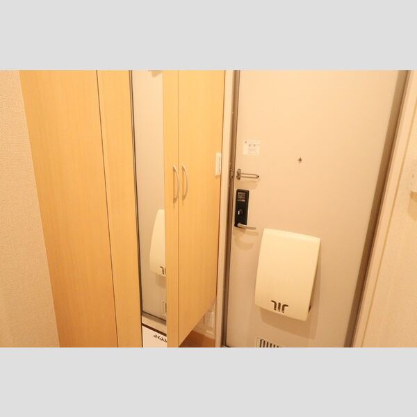 玄関 (トールタイプシューズボックス(姿見鏡付))
