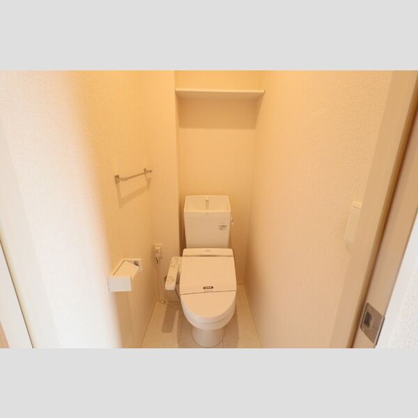 トイレ (もちろん温水洗浄暖房便座です)