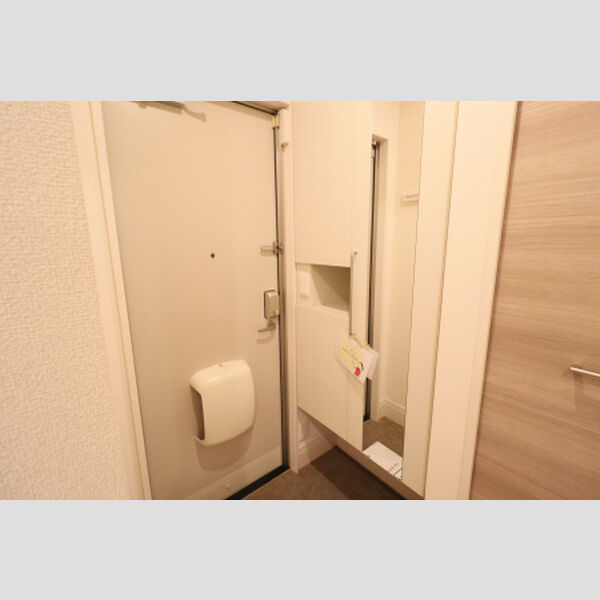 玄関 (シューズボックス(姿見鏡付))