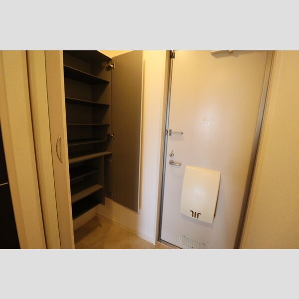 玄関 (トールタイプシューズボックス(姿見鏡付))