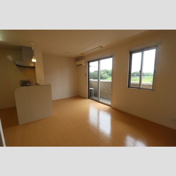 居室・リビング (リビング全景(エアコン付))