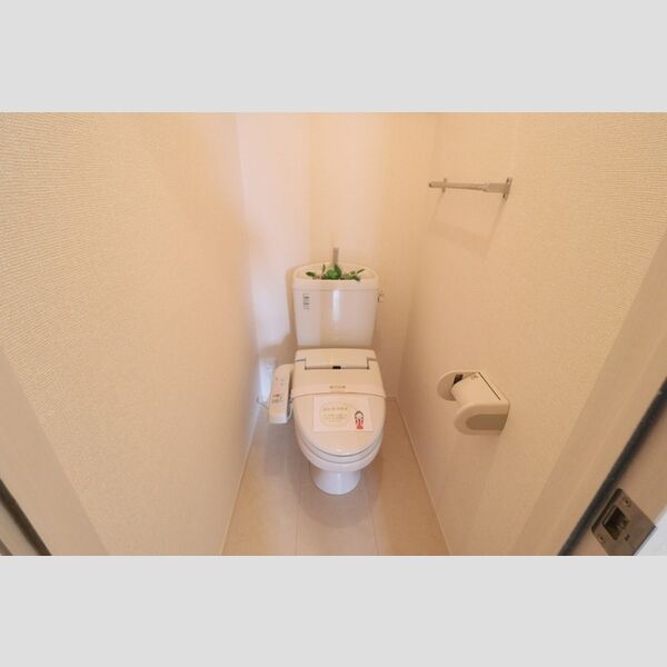 トイレ (もちろん温水洗浄暖房便座です)