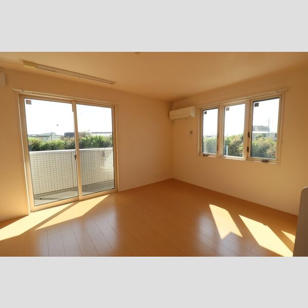 居室・リビング (リビング全景(エアコン付))