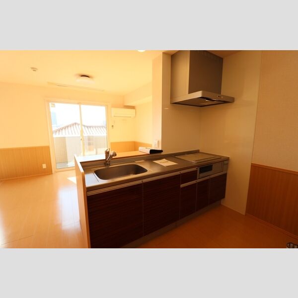 キッチン (対面システムキッチン(3口IH、グリル、浄水器付))